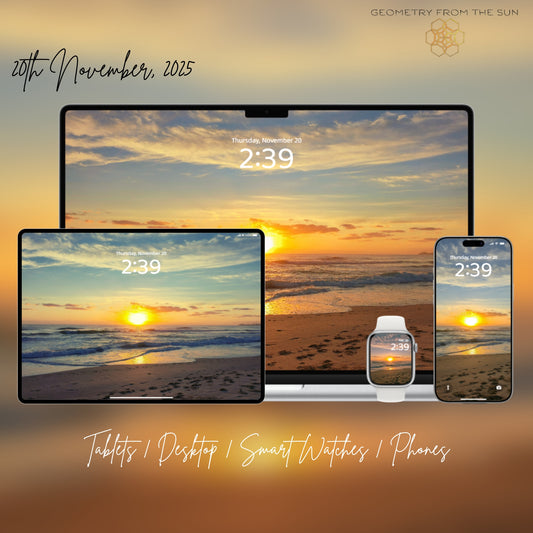 20 Nov 2025 Bright Sunrise Wallpapers – 4 Artistic Moods | iPhone, Samsung, iPad, Desktop (4K, HD)