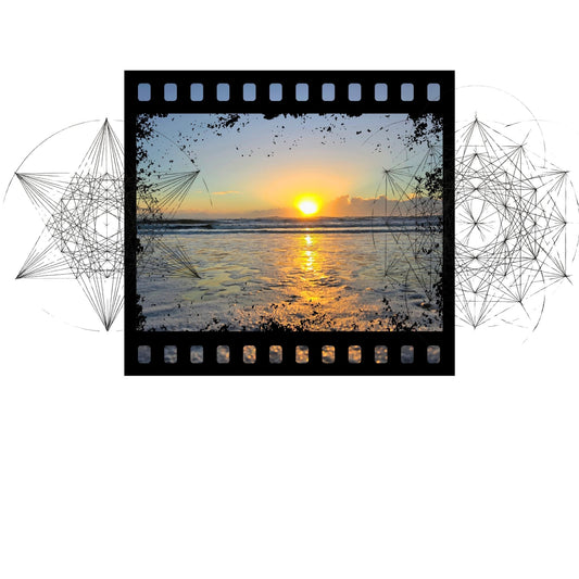 Celestial Film Sunrise Shirt - SACRED SKETCHES - Geometry From The Sun
