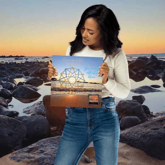 From Every Duality, A Trinity is Born Wall Art - GEOMETRY AT DAWN - Geometry From The Sun