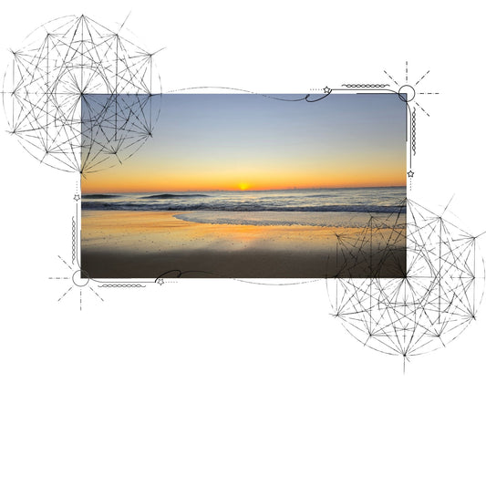 Geometric Sunrise Shirt - SACRED SKETCHES - Geometry From The Sun