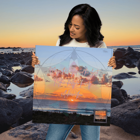 Merge & Flow Wall Art - GEOMETRY AT DAWN - Geometry From The Sun