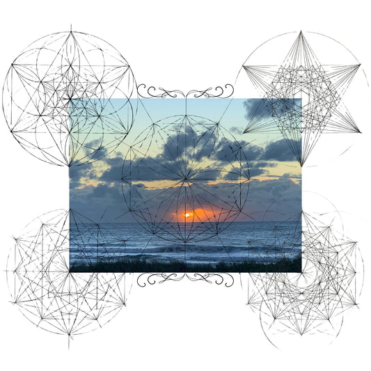 Sacred Blueprints Shirt - SACRED SKETCHES - Geometry From The Sun