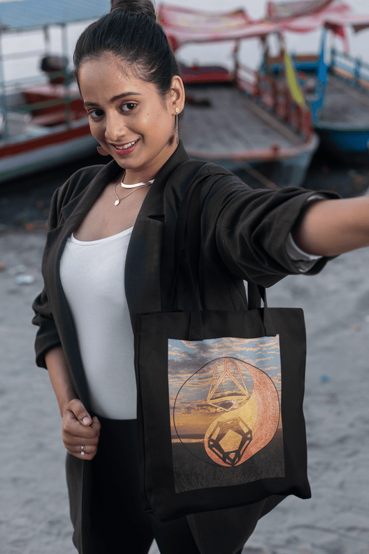 Sacred Geometry Eco Tote Bag - Geometry From The Sun