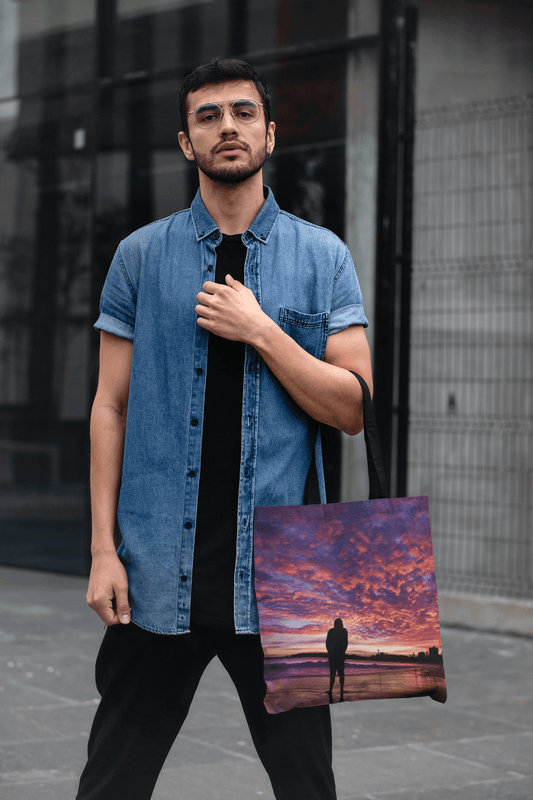 Sunrise Reflections Tote bag - Geometry From The Sun