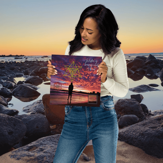 Wisdom Is Knowing... Wall Art - GEOMETRY AT DAWN - Geometry From The Sun