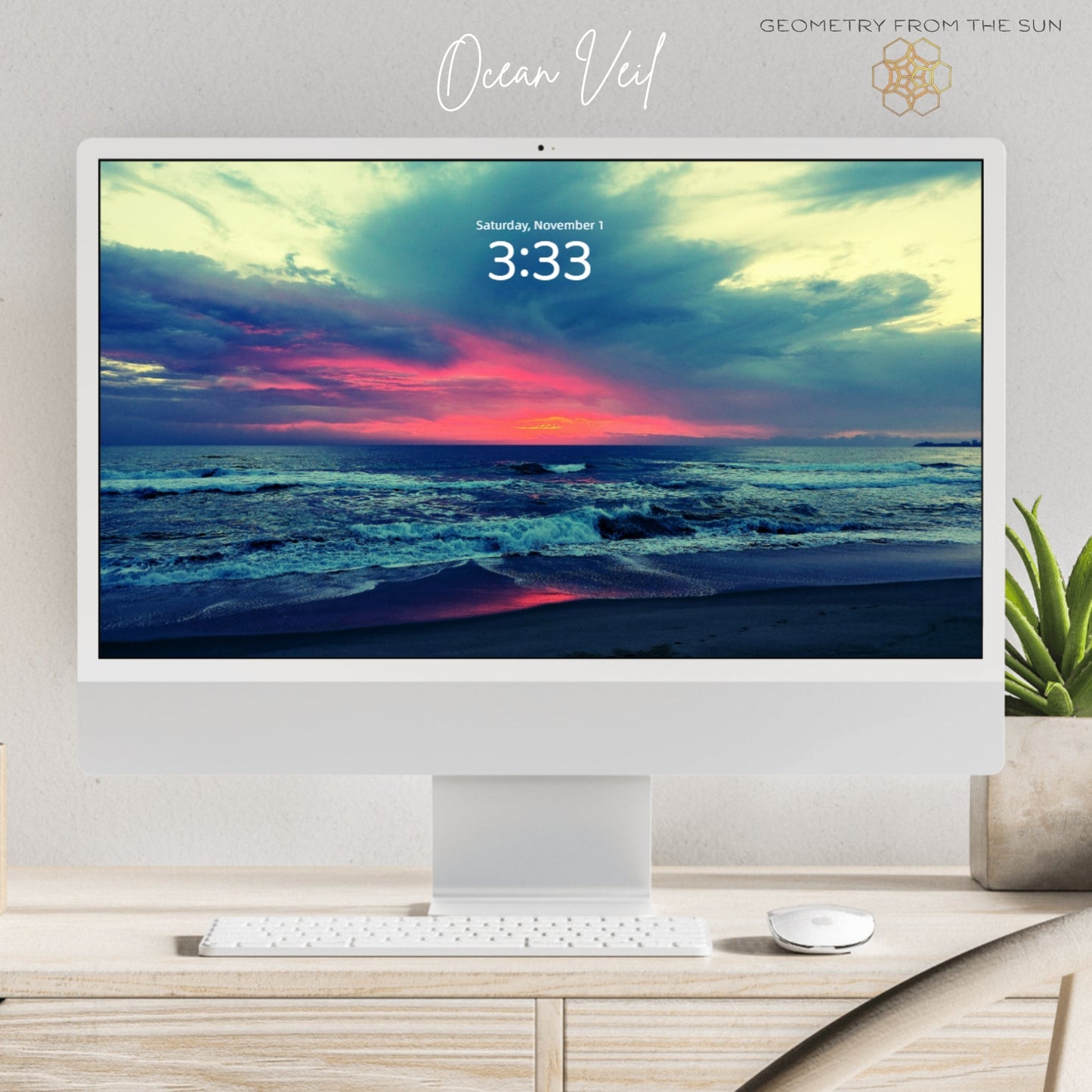 01 Nov 2025 Sunrise Wallpapers – 4 Artistic Moods | iPhone, Samsung, iPad, Desktop (4K, HD) - Geometry From The Sun
