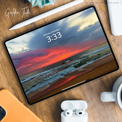 01 Nov 2025 Sunrise Wallpapers – 4 Artistic Moods | iPhone, Samsung, iPad, Desktop (4K, HD) - Geometry From The Sun