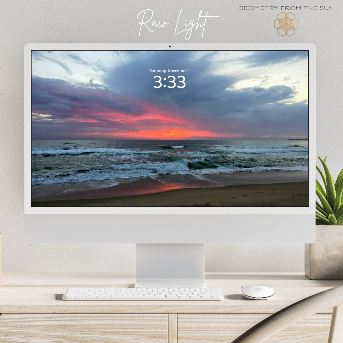 01 Nov 2025 Sunrise Wallpapers – 4 Artistic Moods | iPhone, Samsung, iPad, Desktop (4K, HD) - Geometry From The Sun