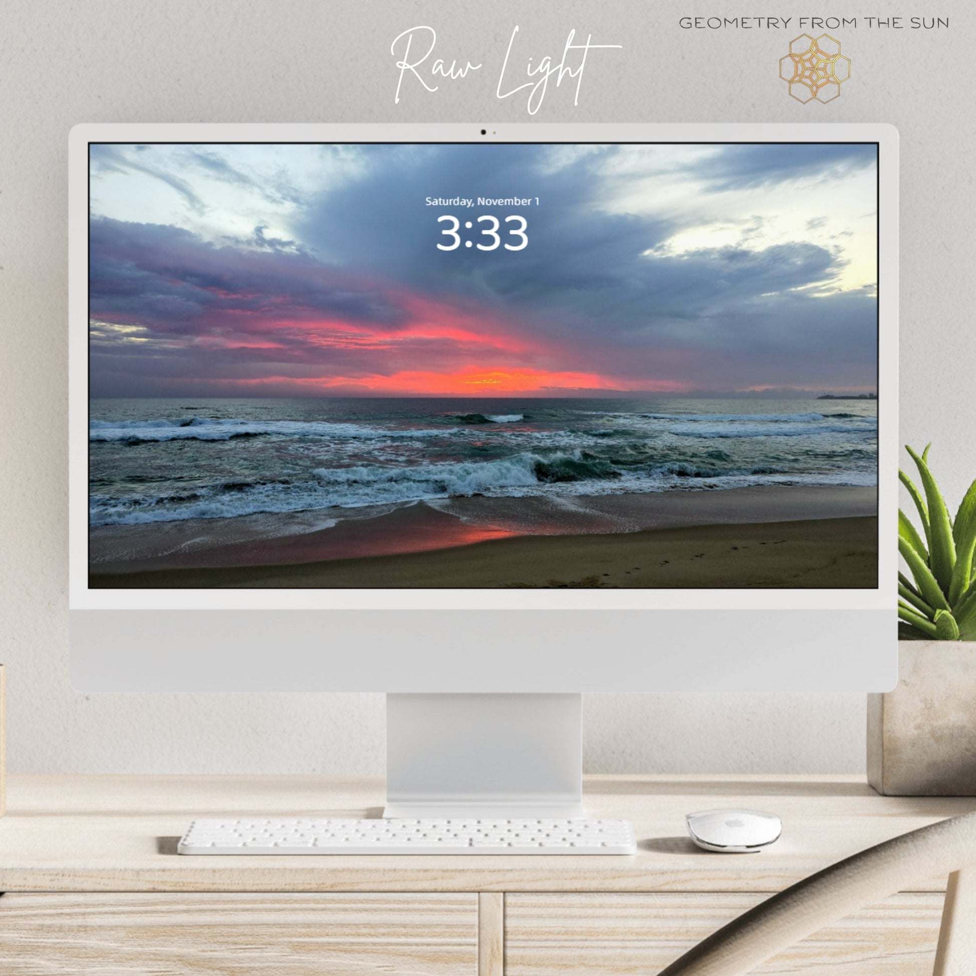 01 Nov 2025 Sunrise Wallpapers – 4 Artistic Moods | iPhone, Samsung, iPad, Desktop (4K, HD) - Geometry From The Sun
