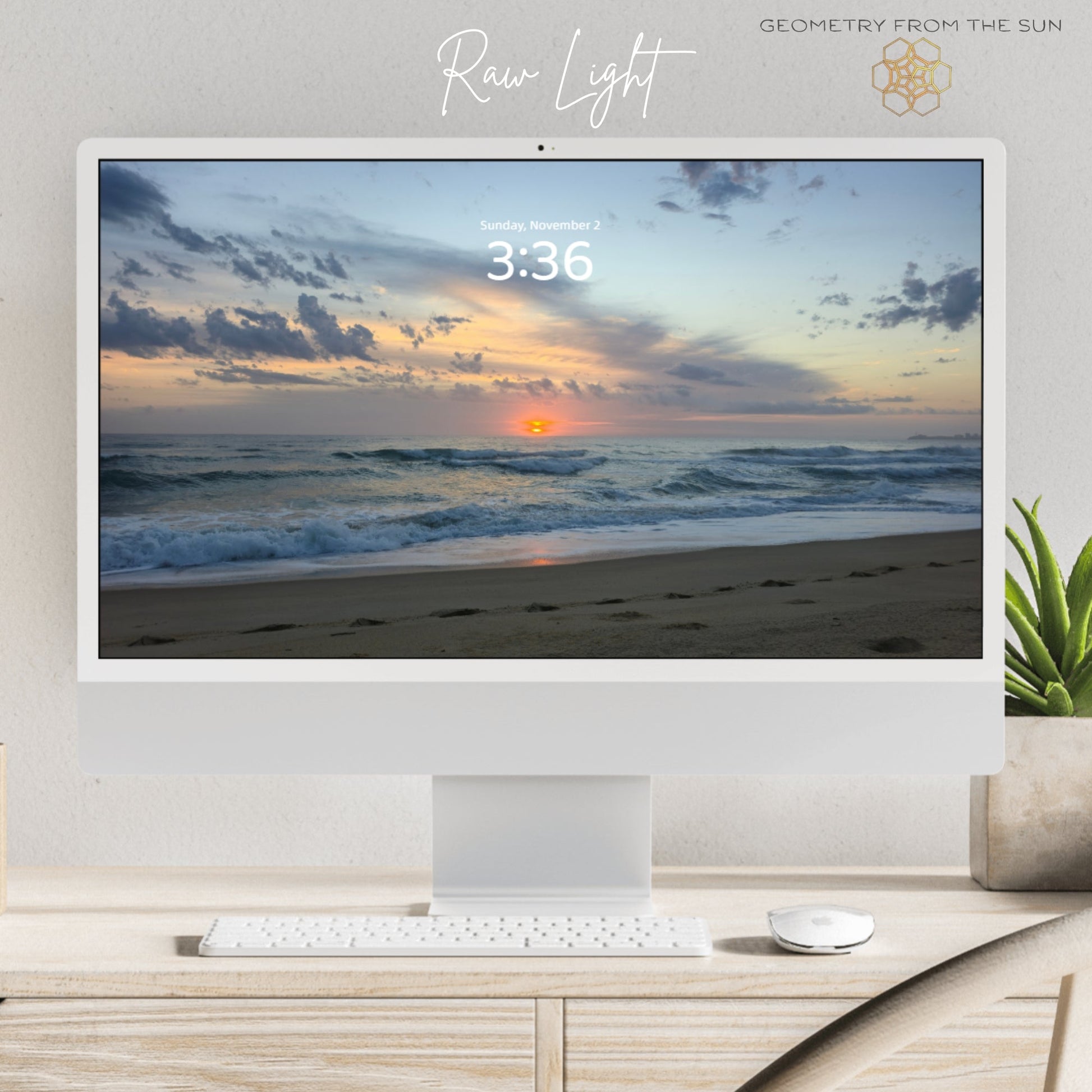 02 Nov 2025 Sunrise Wallpapers – 4 Artistic Moods | iPhone, Samsung, iPad, Desktop (4K, HD) - Geometry From The Sun