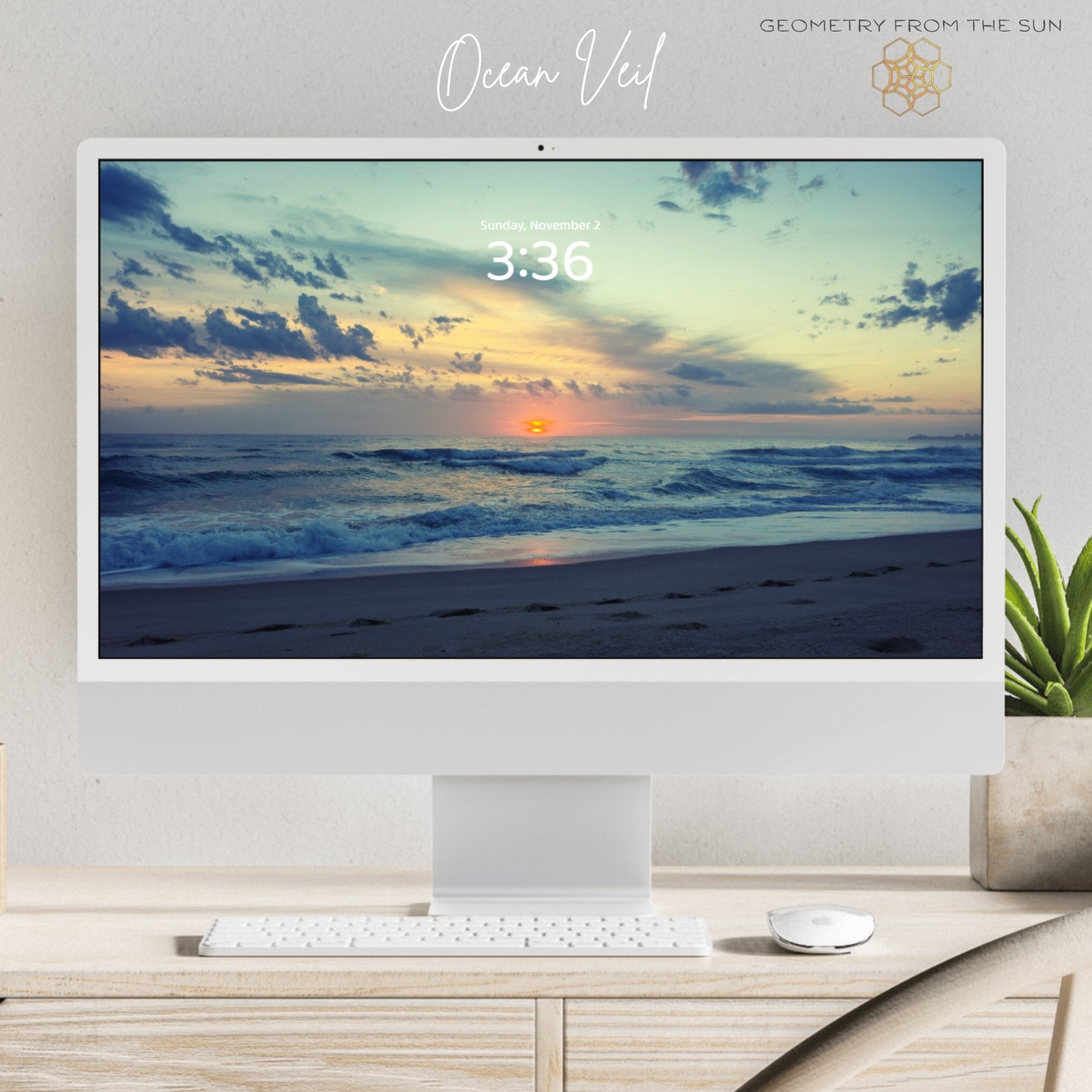 02 Nov 2025 Sunrise Wallpapers – 4 Artistic Moods | iPhone, Samsung, iPad, Desktop (4K, HD) - Geometry From The Sun