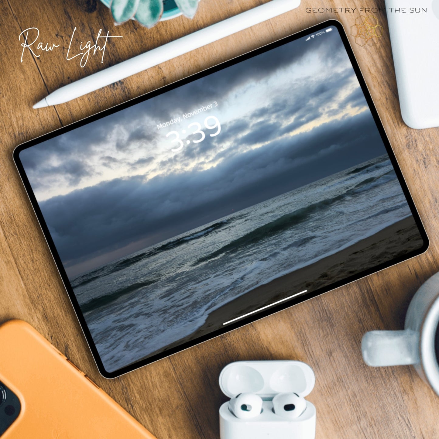 03 Nov 2025 Sunrise Wallpapers – 4 Artistic Moods | iPhone, Samsung, iPad, Desktop (4K, HD) - Geometry From The Sun