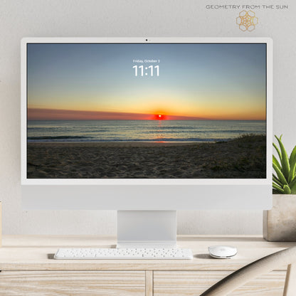 03 Oct 2025 Sunrise Wallpapers – 17 Device Sizes (iPhone, Samsung, Pixel, iPad, Desktop, 4K) - Geometry From The Sun