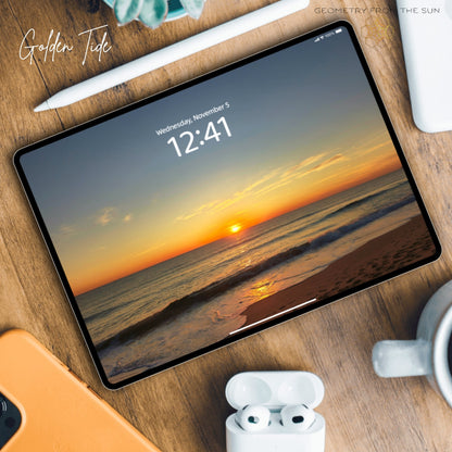 05 Nov 2025 Sunrise Wallpapers – 4 Artistic Moods | iPhone, Samsung, iPad, Desktop (4K, HD) - Geometry From The Sun