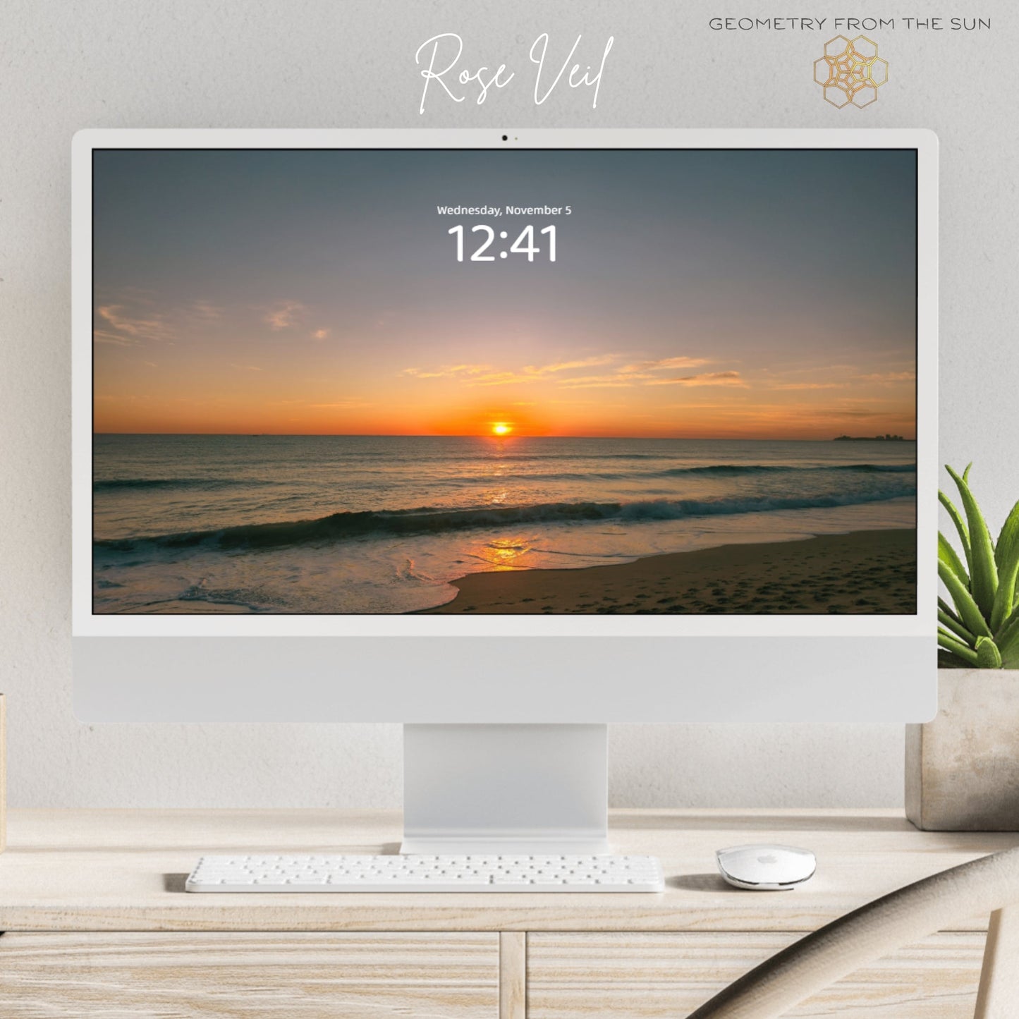05 Nov 2025 Sunrise Wallpapers – 4 Artistic Moods | iPhone, Samsung, iPad, Desktop (4K, HD) - Geometry From The Sun