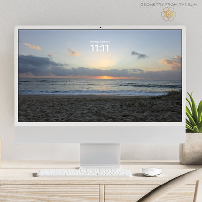 05 Oct 2025 Sunrise Wallpapers – 17 Device Sizes (iPhone, Samsung, Pixel, iPad, Desktop, 4K) - Geometry From The Sun