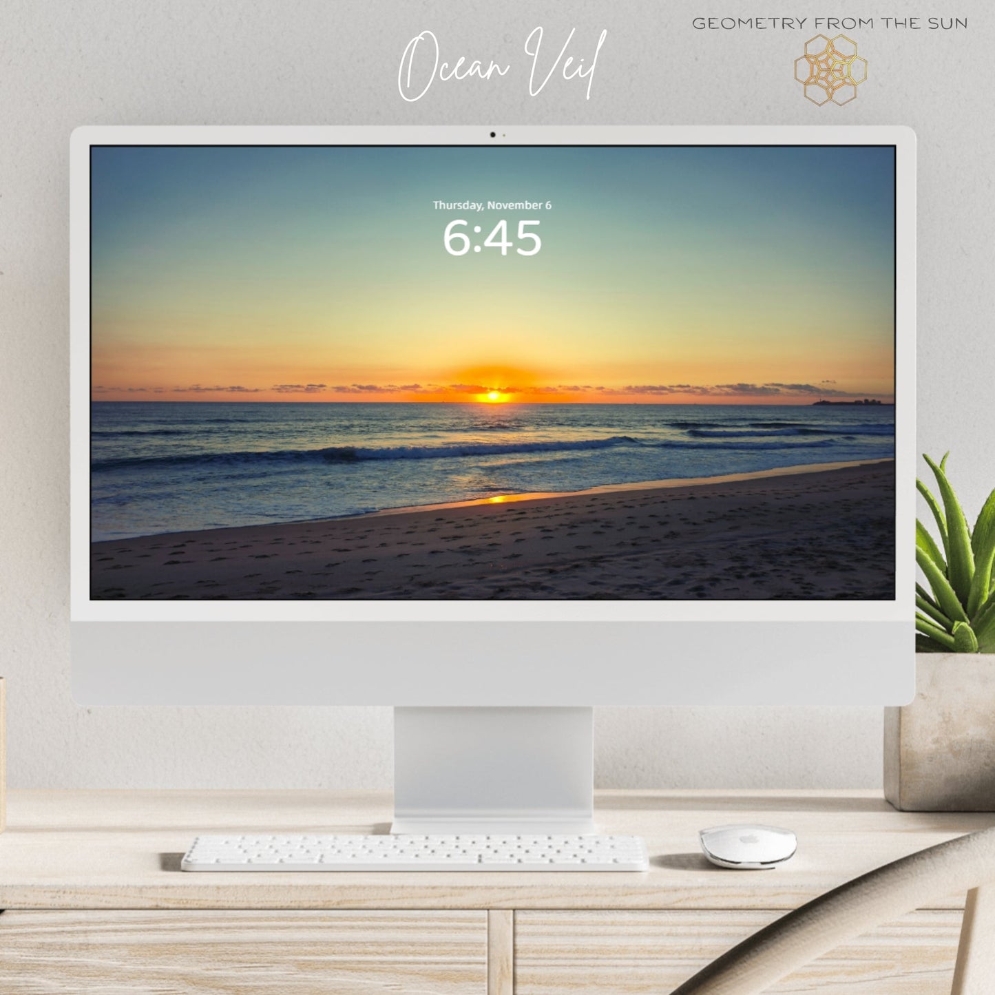 06 Nov 2025 Sunrise Wallpapers – 4 Artistic Moods | iPhone, Samsung, iPad, Desktop (4K, HD) - Geometry From The Sun