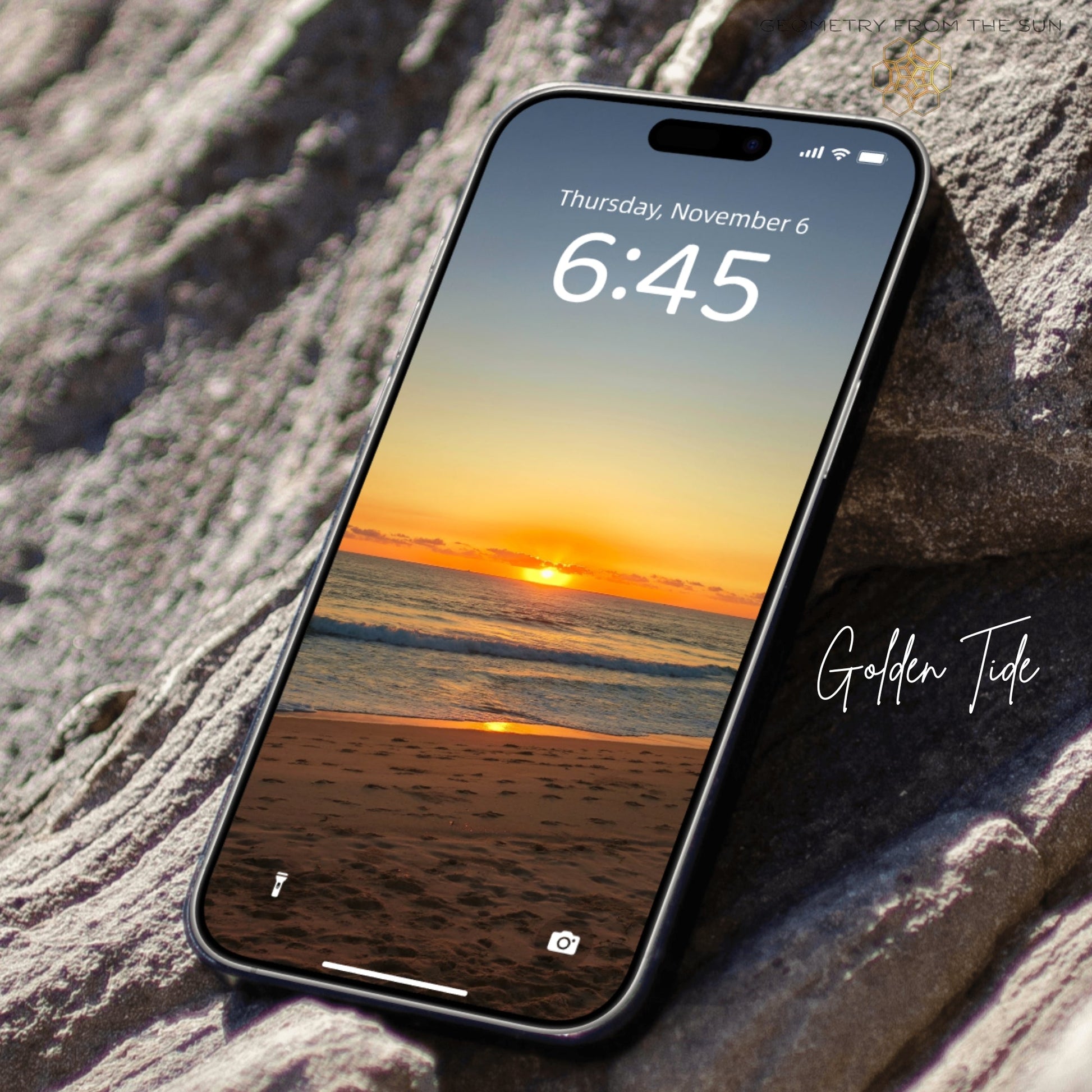 06 Nov 2025 Sunrise Wallpapers – 4 Artistic Moods | iPhone, Samsung, iPad, Desktop (4K, HD) - Geometry From The Sun