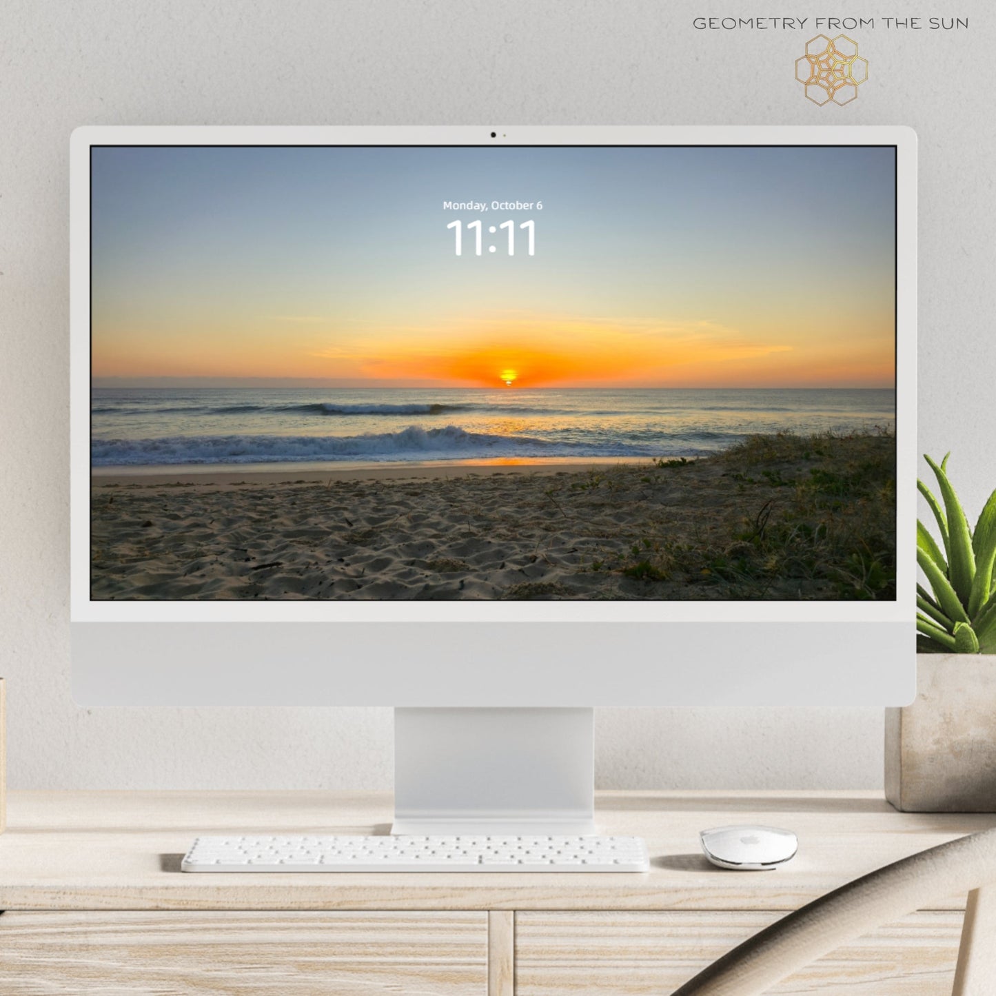 06 Oct 2025 Sunrise Wallpapers – 17 Device Sizes (iPhone, Samsung, Pixel, iPad, Desktop, 4K) - Geometry From The Sun