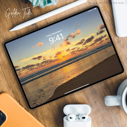 07 Nov 2025 Sunrise Wallpapers – 4 Artistic Moods | iPhone, Samsung, iPad, Desktop (4K, HD) - Geometry From The Sun