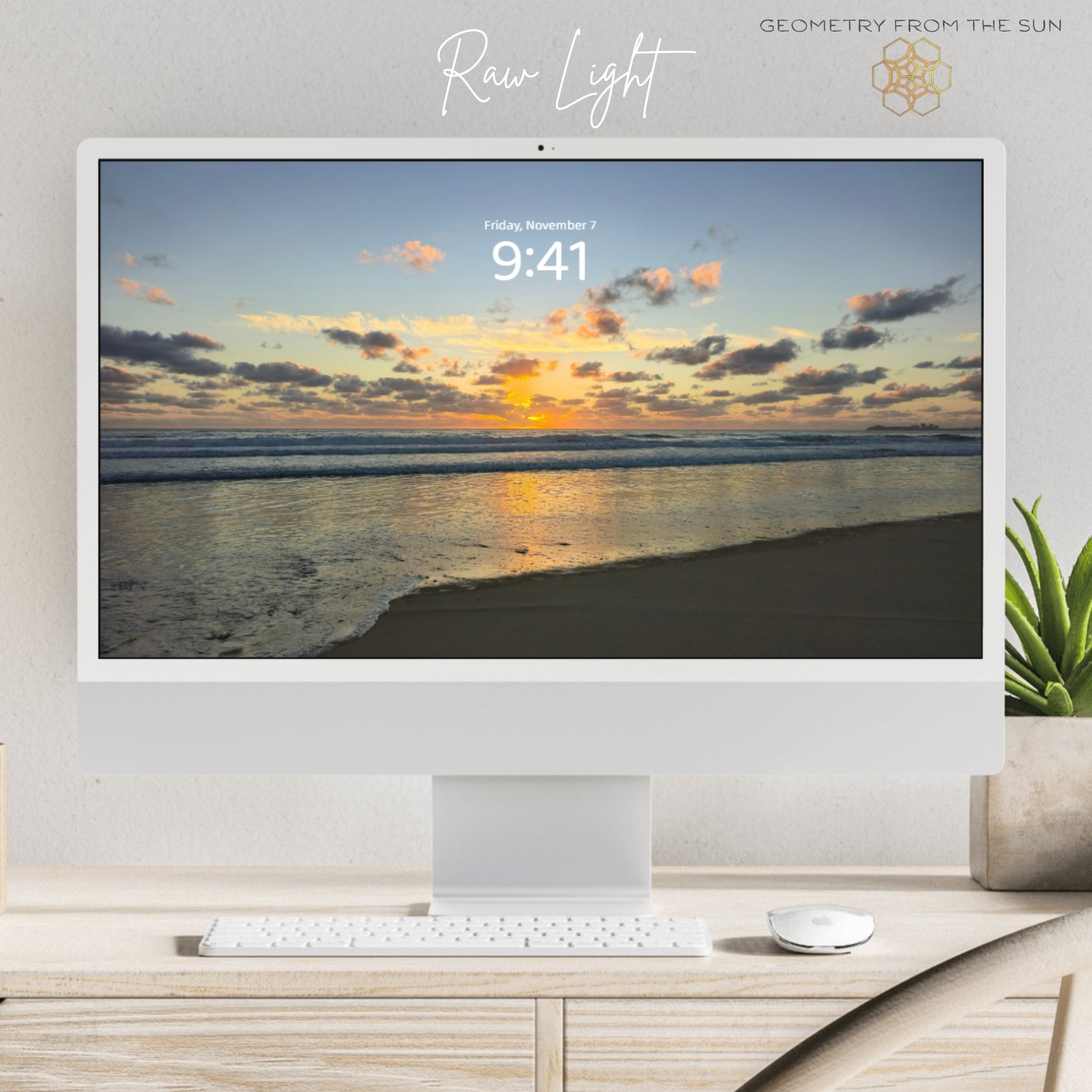 07 Nov 2025 Sunrise Wallpapers – 4 Artistic Moods | iPhone, Samsung, iPad, Desktop (4K, HD) - Geometry From The Sun