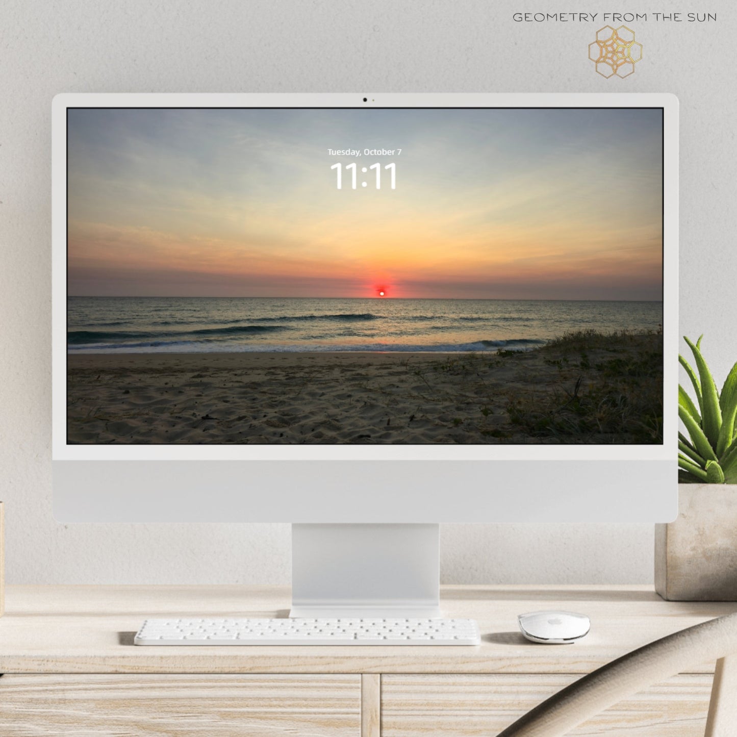 07 Oct 2025 Sunrise Wallpapers – 17 Device Sizes (iPhone, Samsung, Pixel, iPad, Desktop, 4K) - Geometry From The Sun