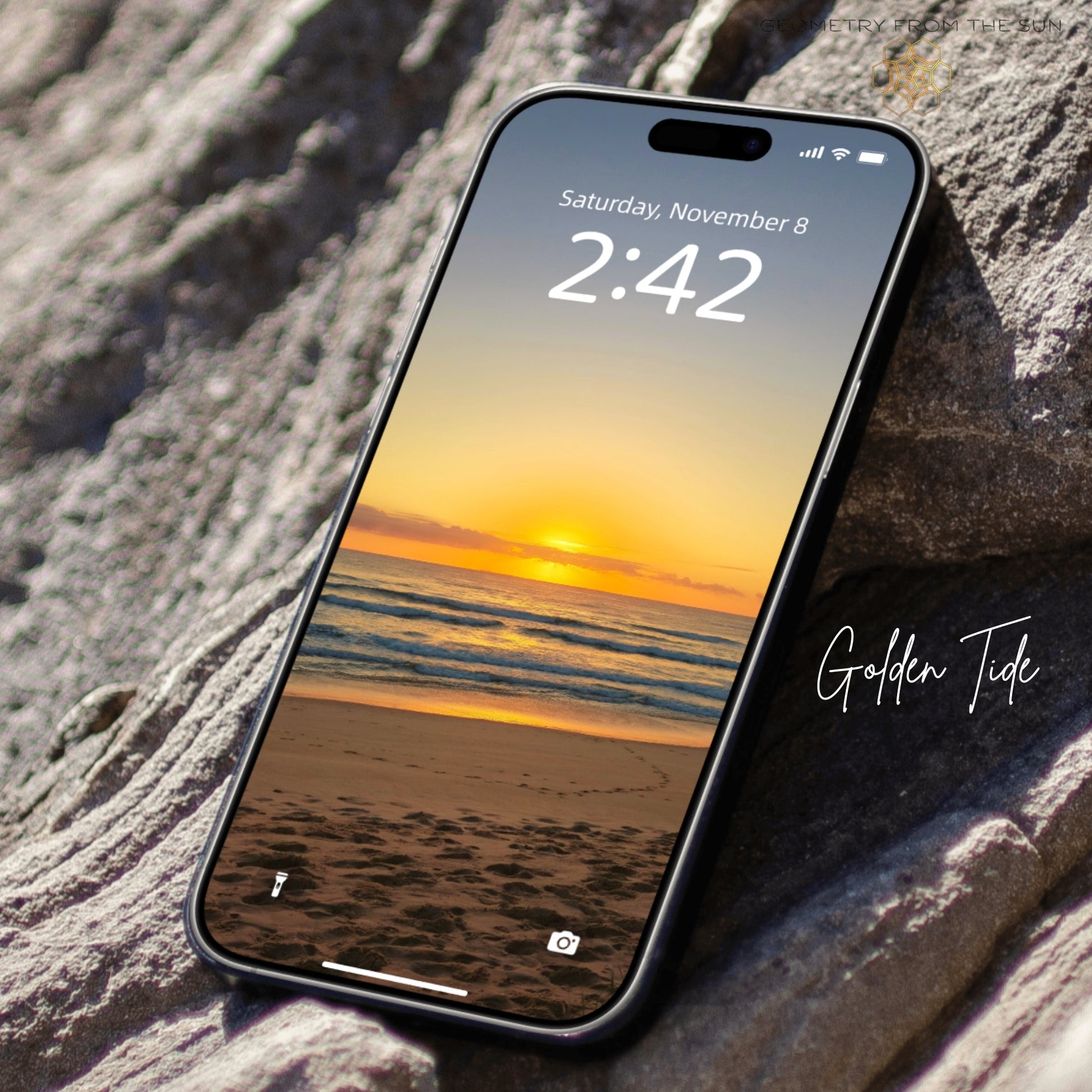 08 Nov 2025 Sunrise Wallpapers – 4 Artistic Moods | iPhone, Samsung, iPad, Desktop (4K, HD) - Geometry From The Sun