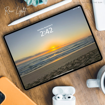 08 Nov 2025 Sunrise Wallpapers – 4 Artistic Moods | iPhone, Samsung, iPad, Desktop (4K, HD) - Geometry From The Sun