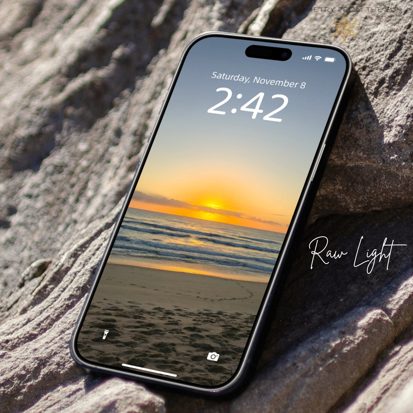 08 Nov 2025 Sunrise Wallpapers – 4 Artistic Moods | iPhone, Samsung, iPad, Desktop (4K, HD) - Geometry From The Sun