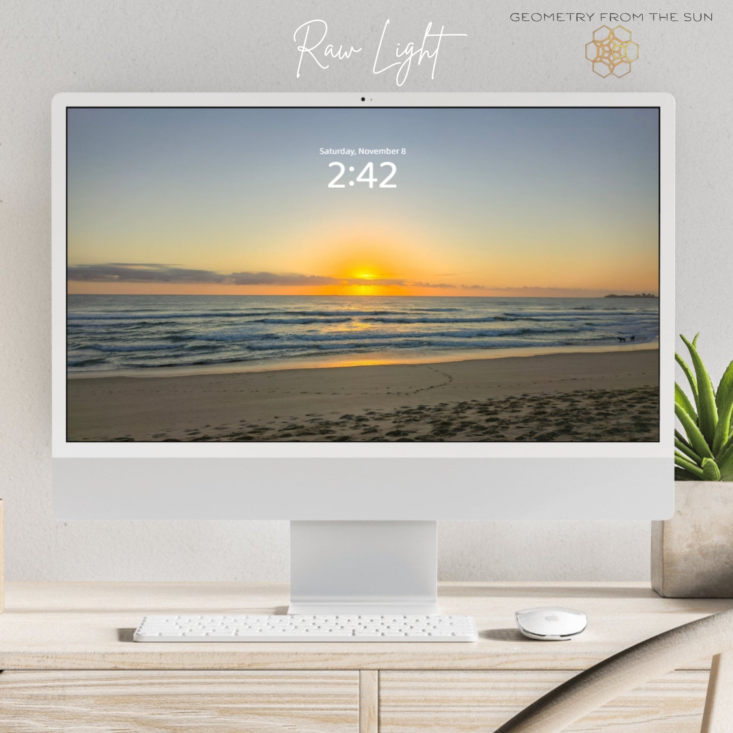 08 Nov 2025 Sunrise Wallpapers – 4 Artistic Moods | iPhone, Samsung, iPad, Desktop (4K, HD) - Geometry From The Sun