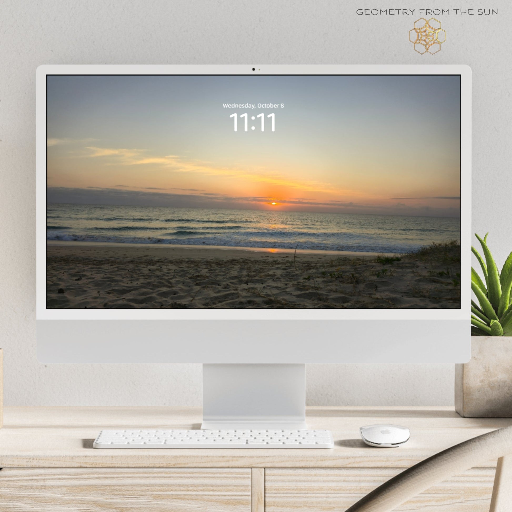 08 Oct 2025 Sunrise Wallpapers – 17 Device Sizes (iPhone, Samsung, Pixel, iPad, Desktop, 4K) - Geometry From The Sun