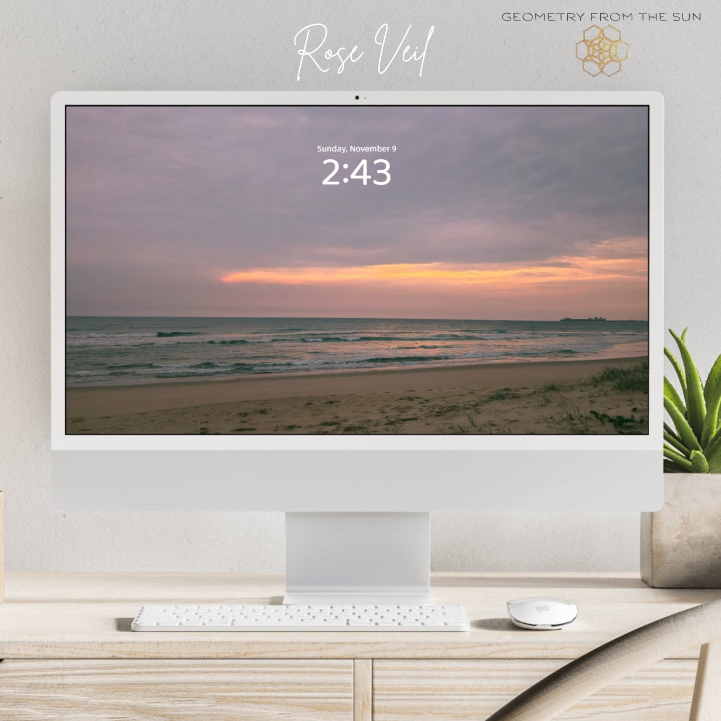 09 Nov 2025 Sunrise Wallpapers – 4 Artistic Moods | iPhone, Samsung, iPad, Desktop (4K, HD) - Geometry From The Sun