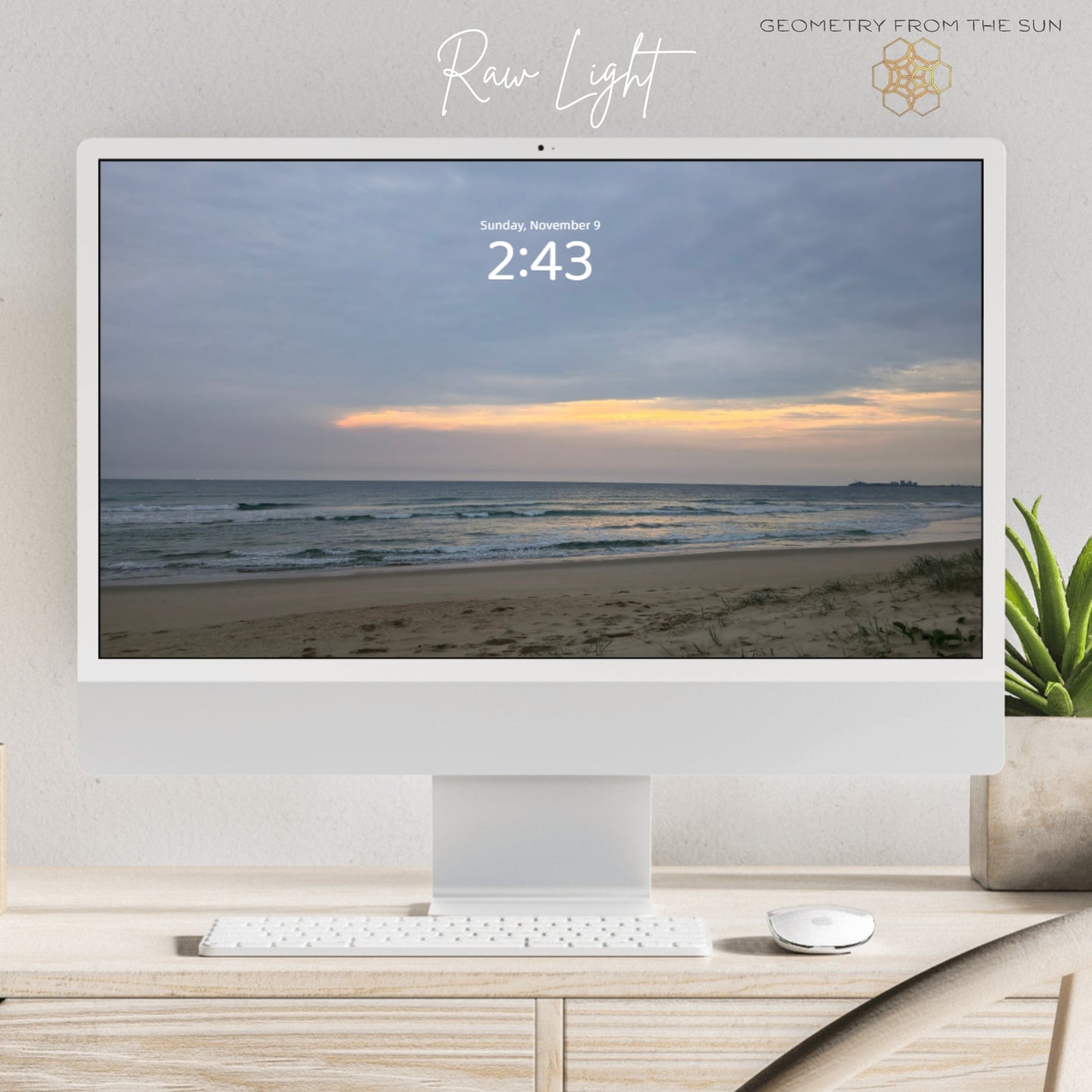 09 Nov 2025 Sunrise Wallpapers – 4 Artistic Moods | iPhone, Samsung, iPad, Desktop (4K, HD) - Geometry From The Sun