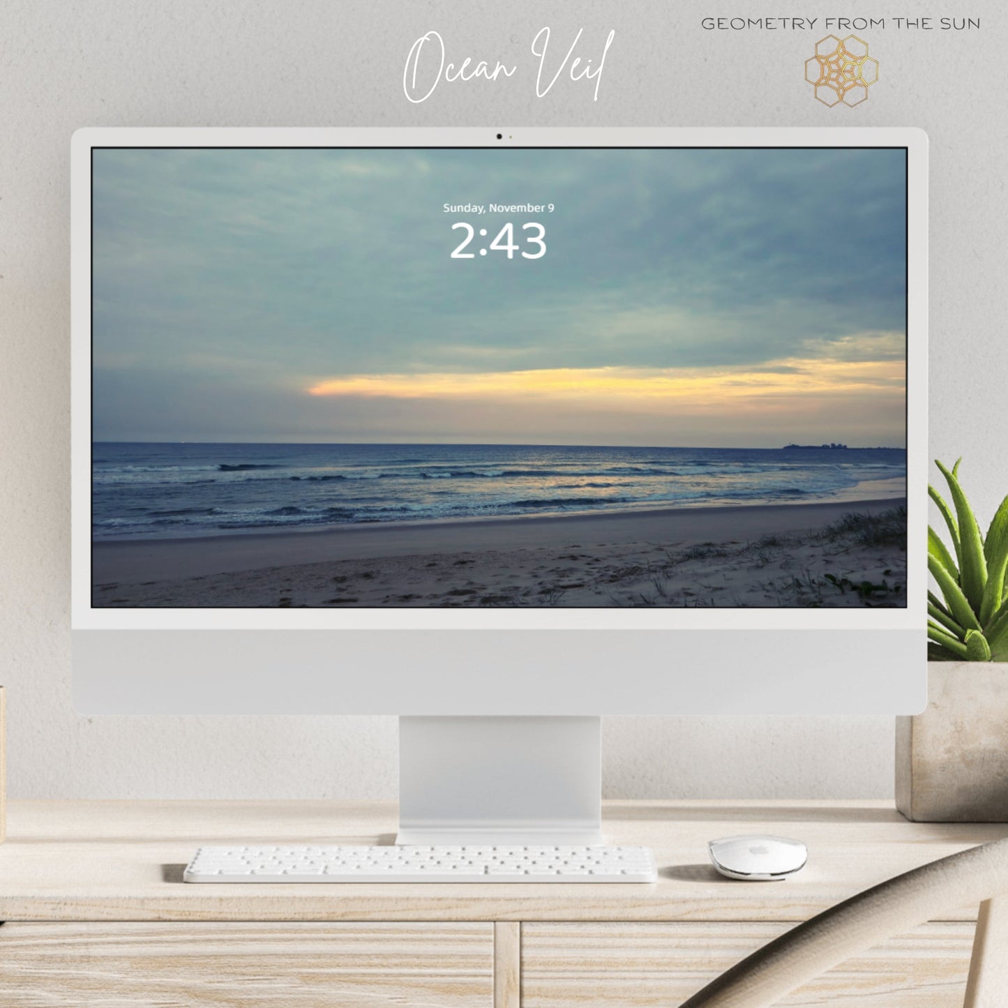 09 Nov 2025 Sunrise Wallpapers – 4 Artistic Moods | iPhone, Samsung, iPad, Desktop (4K, HD) - Geometry From The Sun