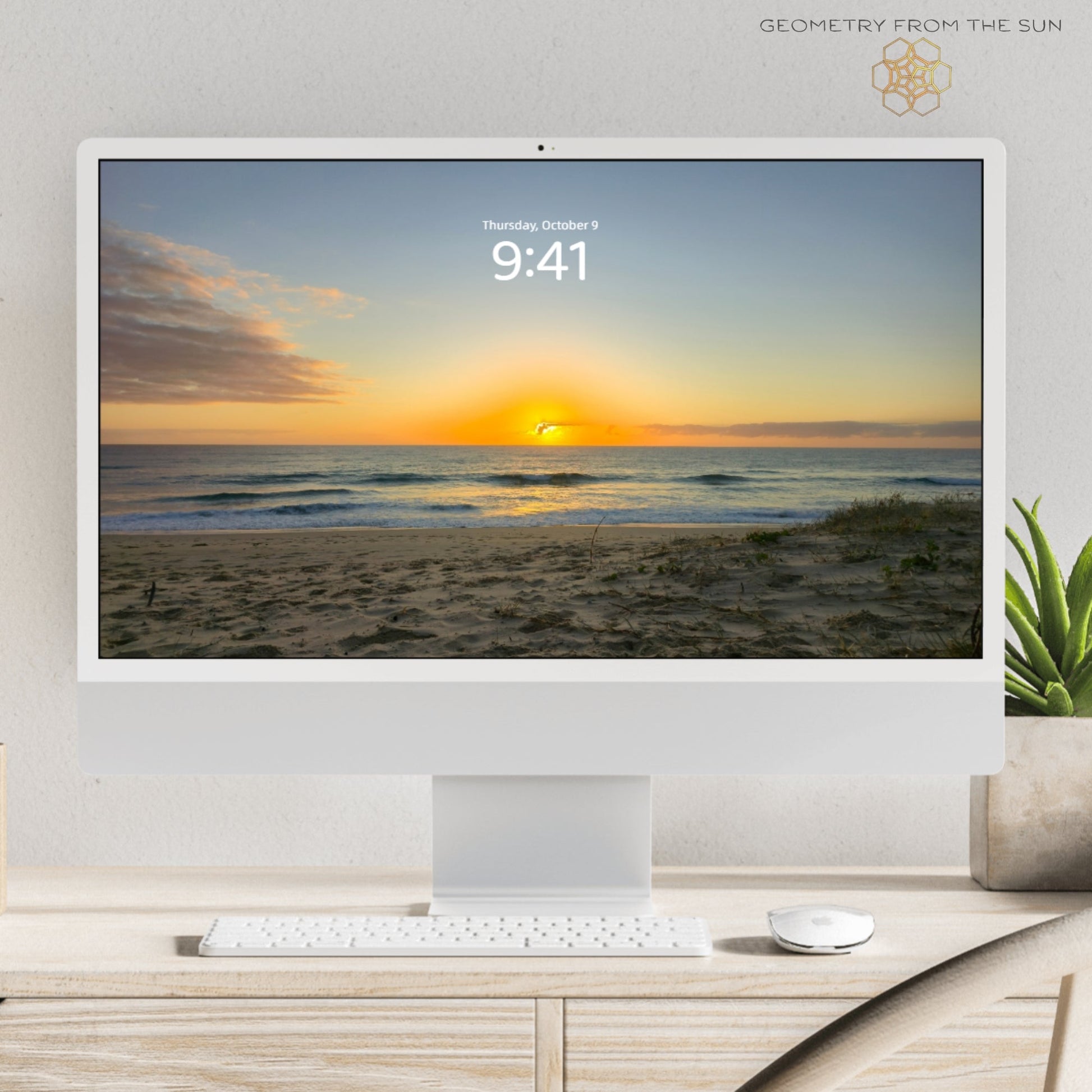 09 Oct 2025 Sunrise Wallpapers – 17 Device Sizes (iPhone, Samsung, Pixel, iPad, Desktop, 4K) - Geometry From The Sun