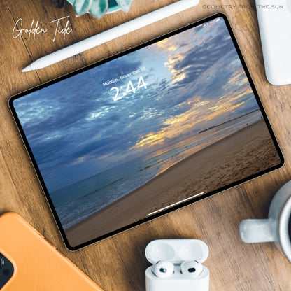 10 Nov 2025 Sunrise Wallpapers – 4 Artistic Moods | iPhone, Samsung, iPad, Desktop (4K, HD) - Geometry From The Sun