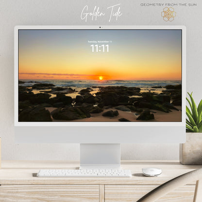 11 Nov 2025 Sunrise Wallpapers – 4 Artistic Moods | iPhone, Samsung, iPad, Desktop (4K, HD) - Geometry From The Sun