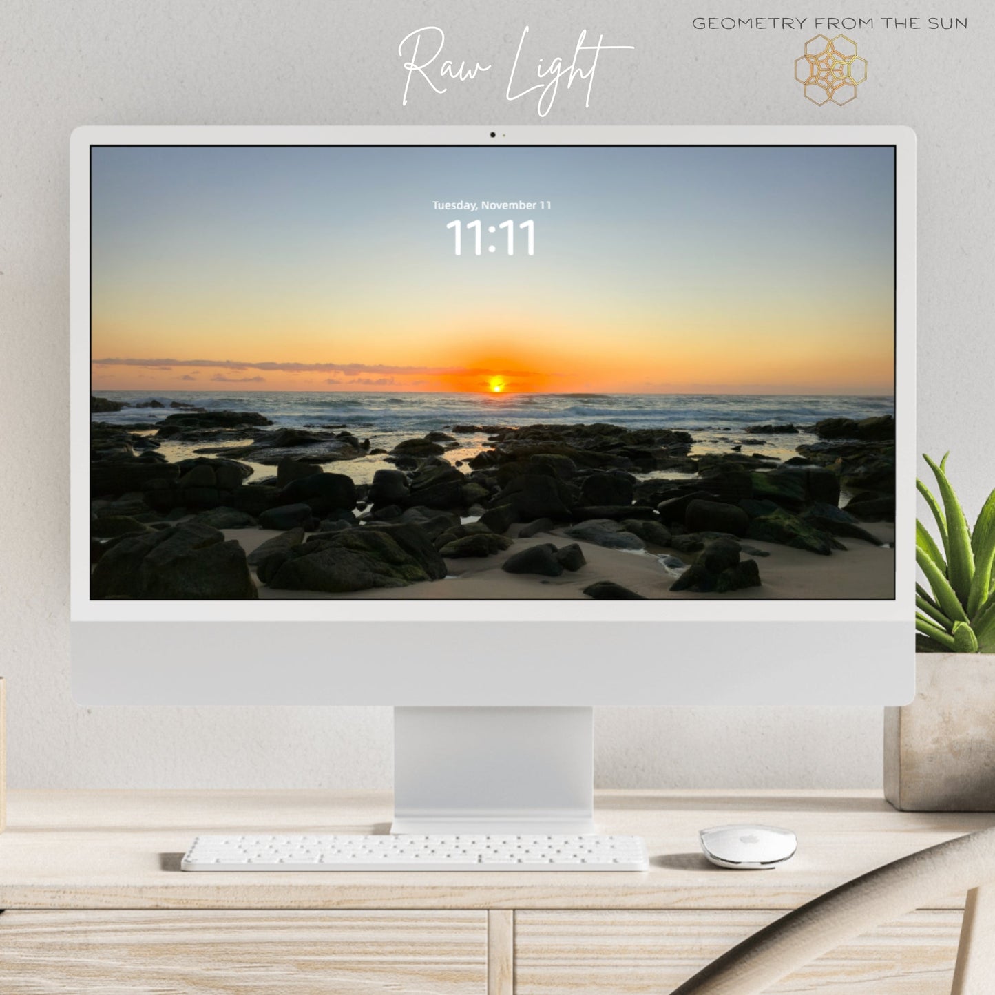 11 Nov 2025 Sunrise Wallpapers – 4 Artistic Moods | iPhone, Samsung, iPad, Desktop (4K, HD) - Geometry From The Sun