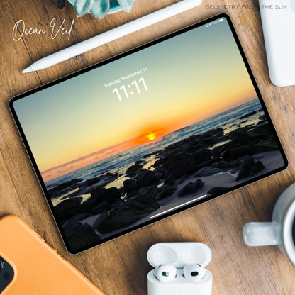 11 Nov 2025 Sunrise Wallpapers – 4 Artistic Moods | iPhone, Samsung, iPad, Desktop (4K, HD) - Geometry From The Sun