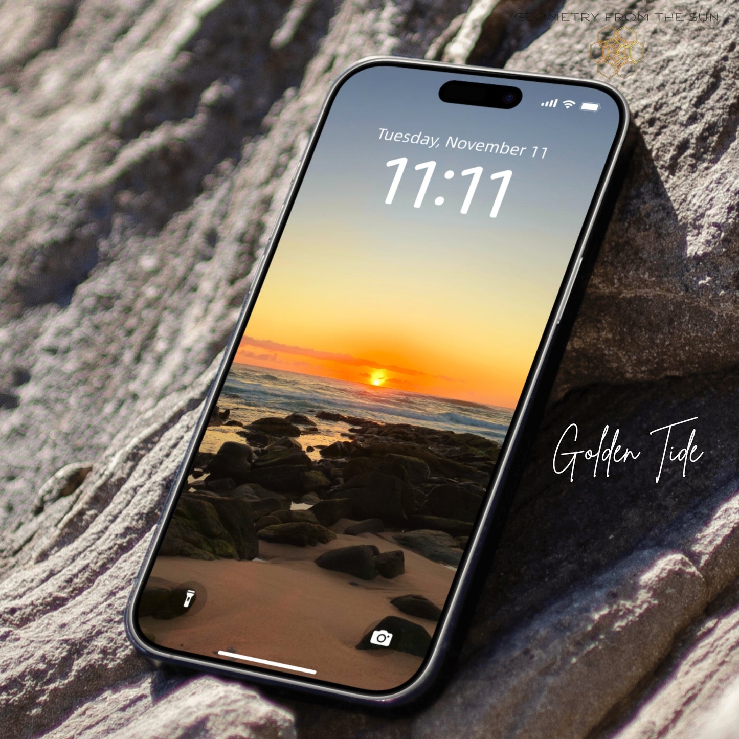 11 Nov 2025 Sunrise Wallpapers – 4 Artistic Moods | iPhone, Samsung, iPad, Desktop (4K, HD) - Geometry From The Sun