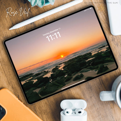 11 Nov 2025 Sunrise Wallpapers – 4 Artistic Moods | iPhone, Samsung, iPad, Desktop (4K, HD) - Geometry From The Sun