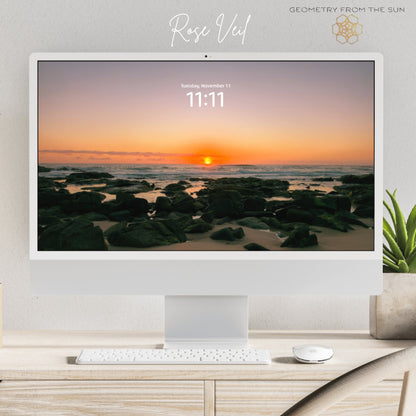 11 Nov 2025 Sunrise Wallpapers – 4 Artistic Moods | iPhone, Samsung, iPad, Desktop (4K, HD) - Geometry From The Sun