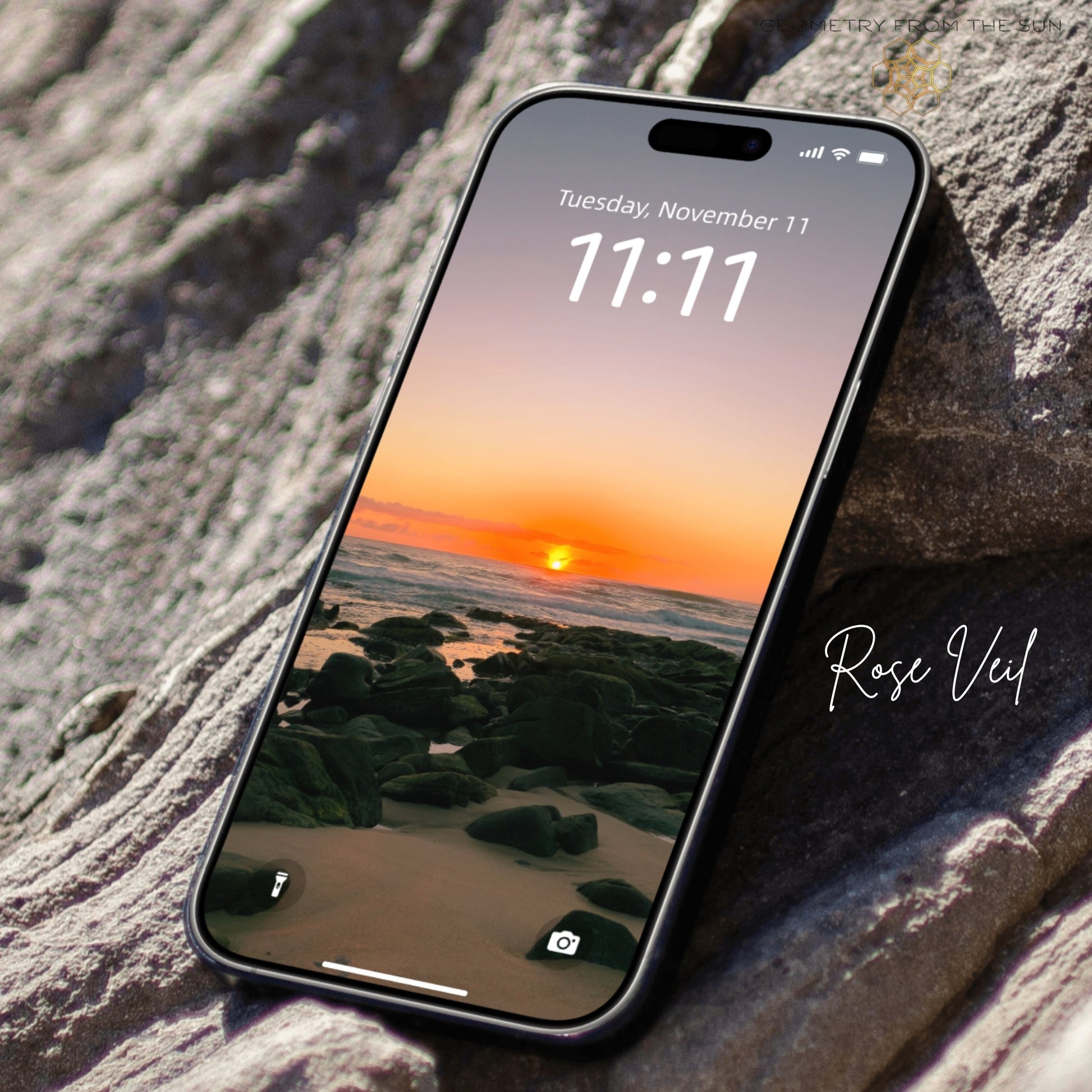 11 Nov 2025 Sunrise Wallpapers – 4 Artistic Moods | iPhone, Samsung, iPad, Desktop (4K, HD) - Geometry From The Sun