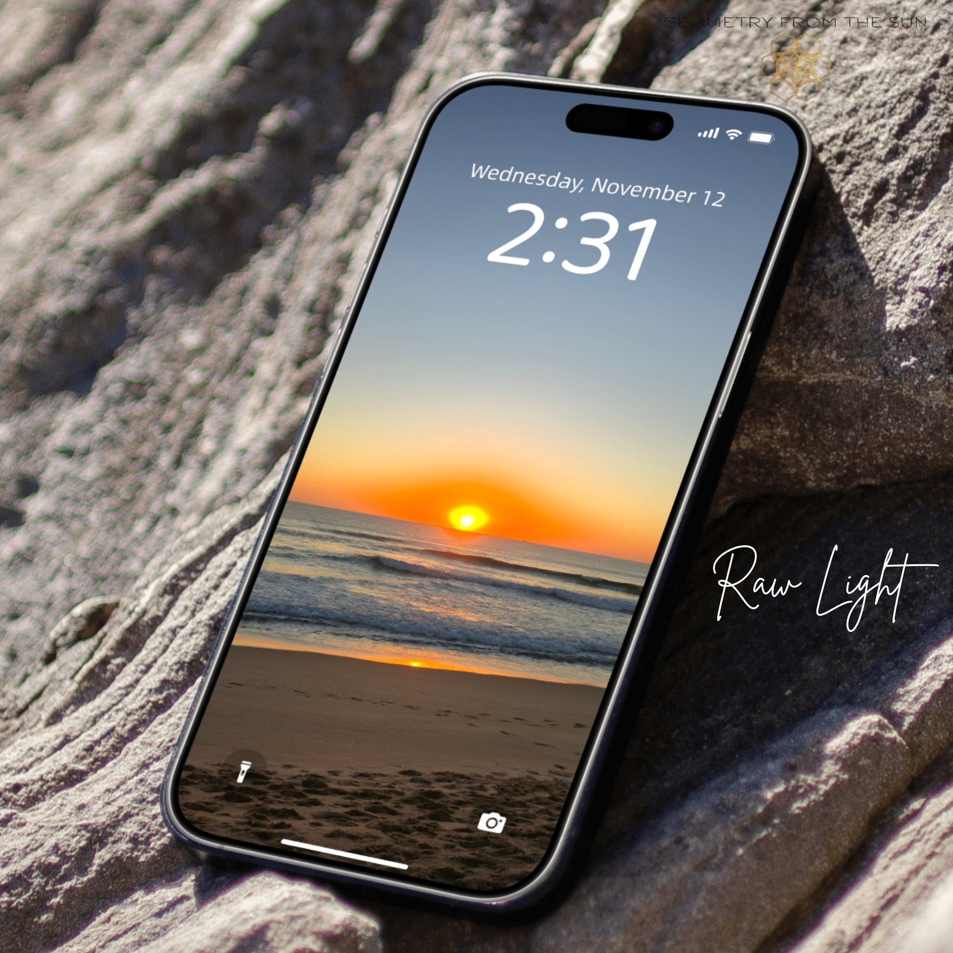 12 Nov 2025 Sunrise Wallpapers – 4 Artistic Moods | iPhone, Samsung, iPad, Desktop (4K, HD) - Geometry From The Sun