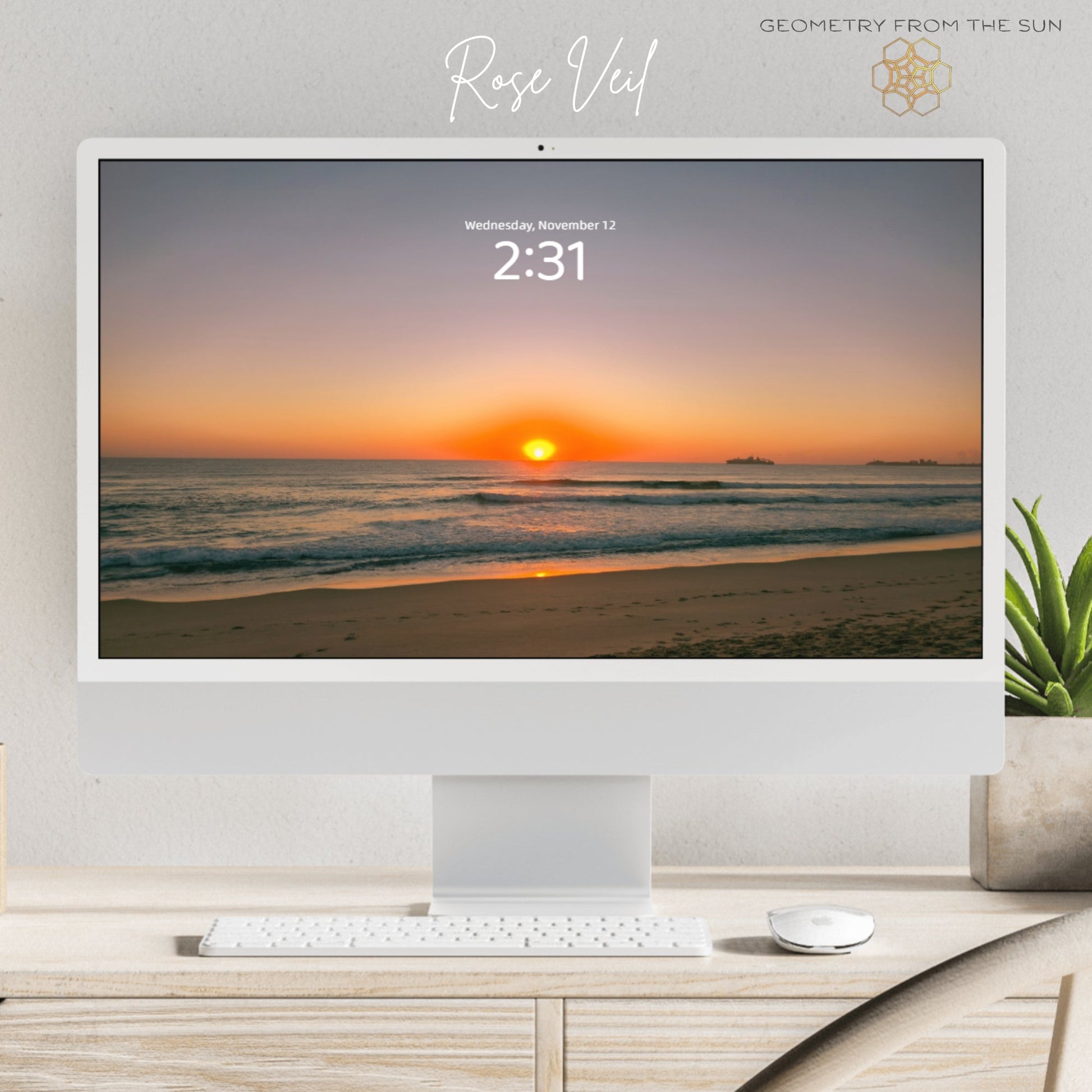 12 Nov 2025 Sunrise Wallpapers – 4 Artistic Moods | iPhone, Samsung, iPad, Desktop (4K, HD) - Geometry From The Sun