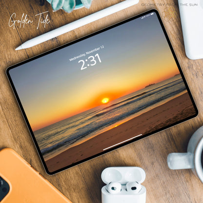 12 Nov 2025 Sunrise Wallpapers – 4 Artistic Moods | iPhone, Samsung, iPad, Desktop (4K, HD) - Geometry From The Sun