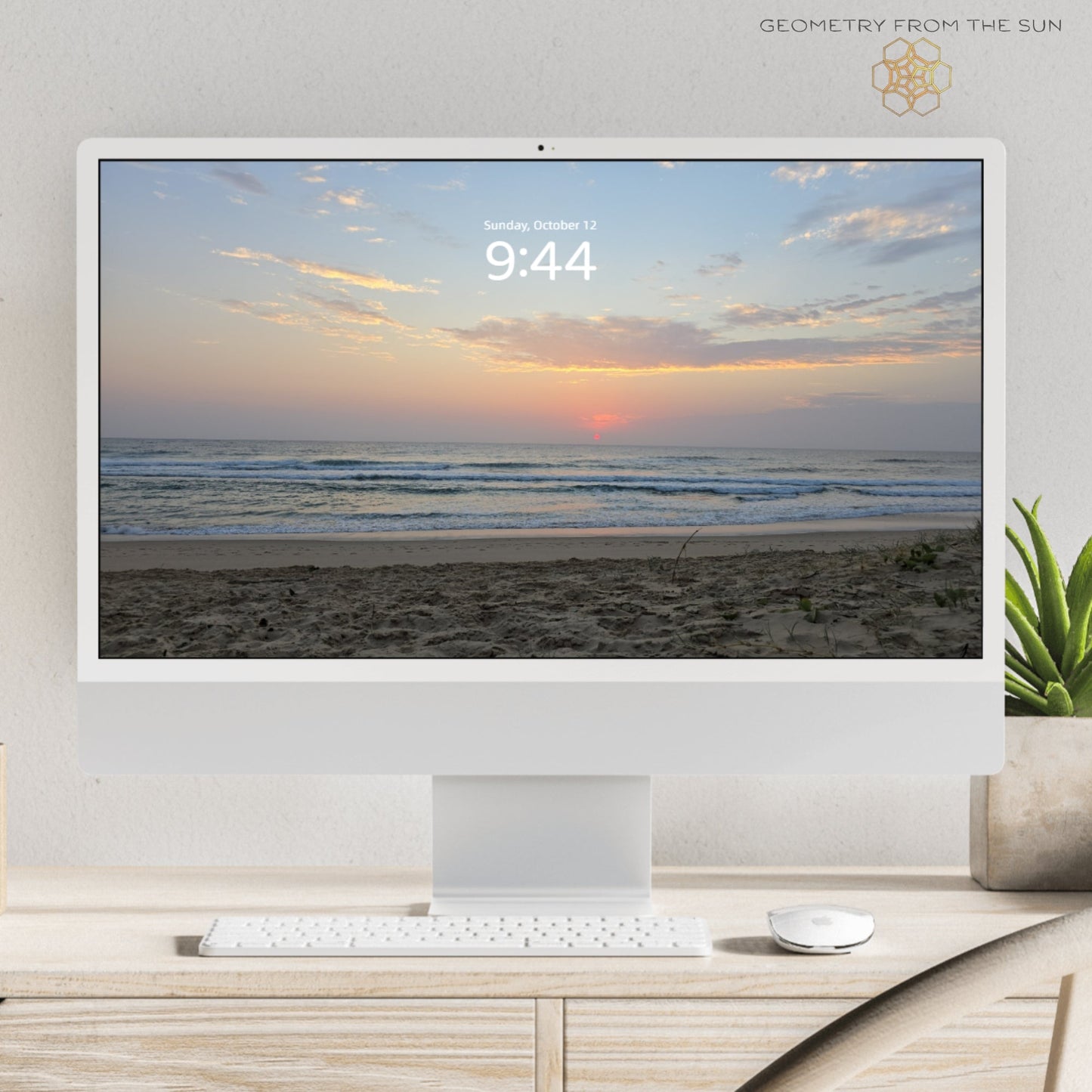 12 Oct 2025 Before Glow Sunrise Wallpapers – 17 Device Sizes (iPhone, Samsung, Pixel, iPad, Desktop, 4K) - Geometry From The Sun