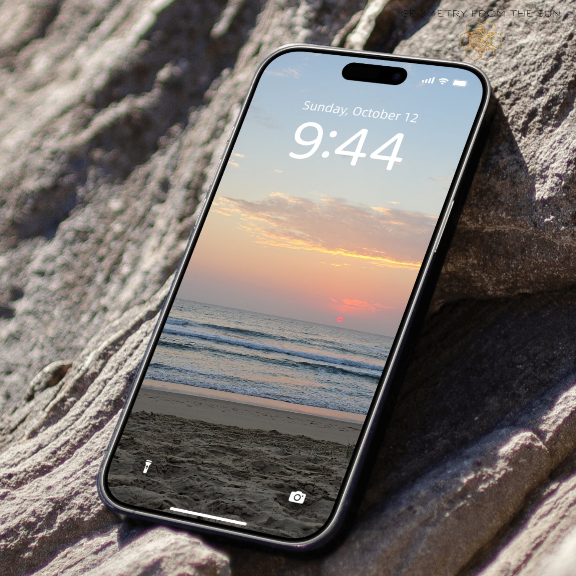 12 Oct 2025 Before Glow Sunrise Wallpapers – 17 Device Sizes (iPhone, Samsung, Pixel, iPad, Desktop, 4K) - Geometry From The Sun