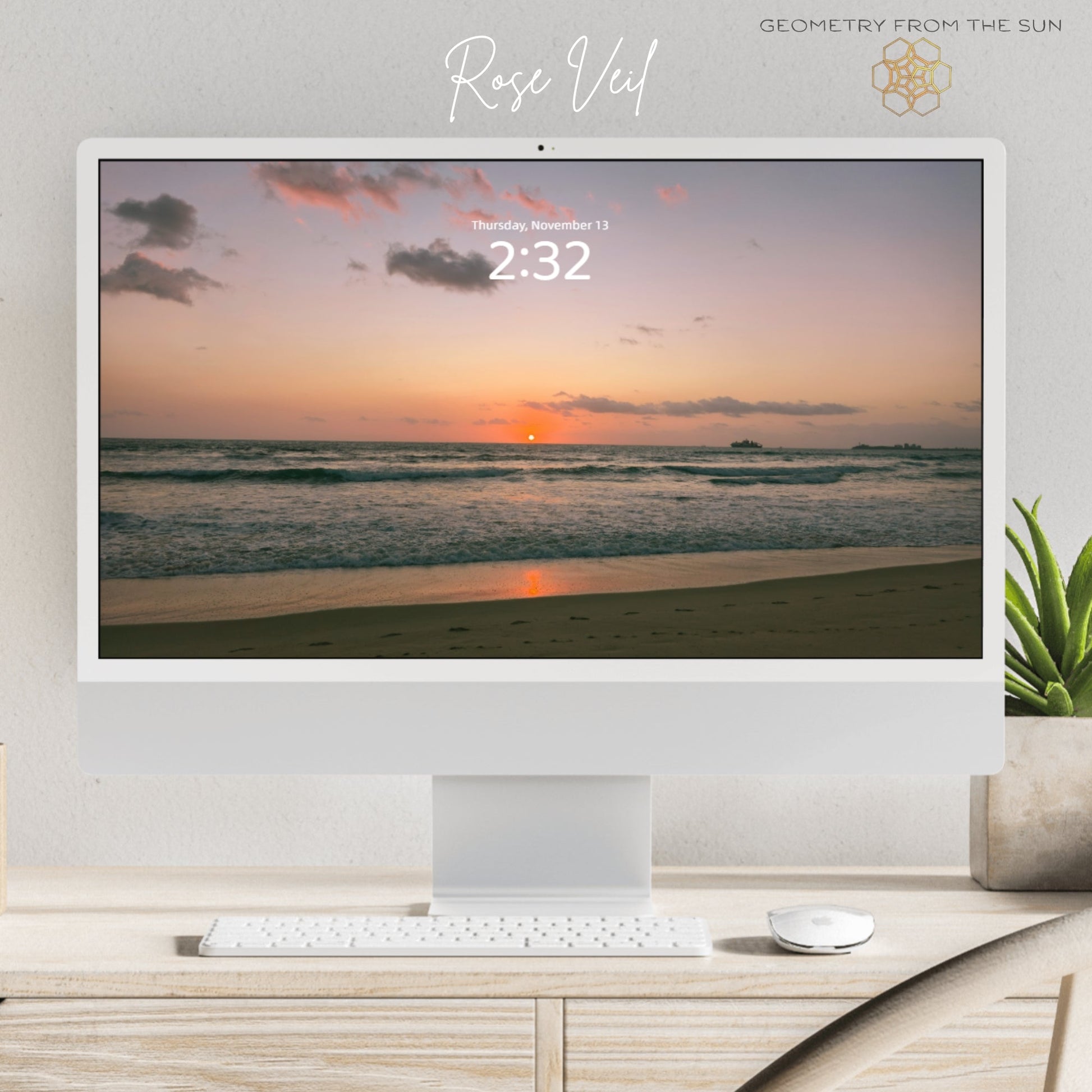 13 Nov 2025 Sunrise Wallpapers – 4 Artistic Moods | iPhone, Samsung, iPad, Desktop (4K, HD) - Geometry From The Sun
