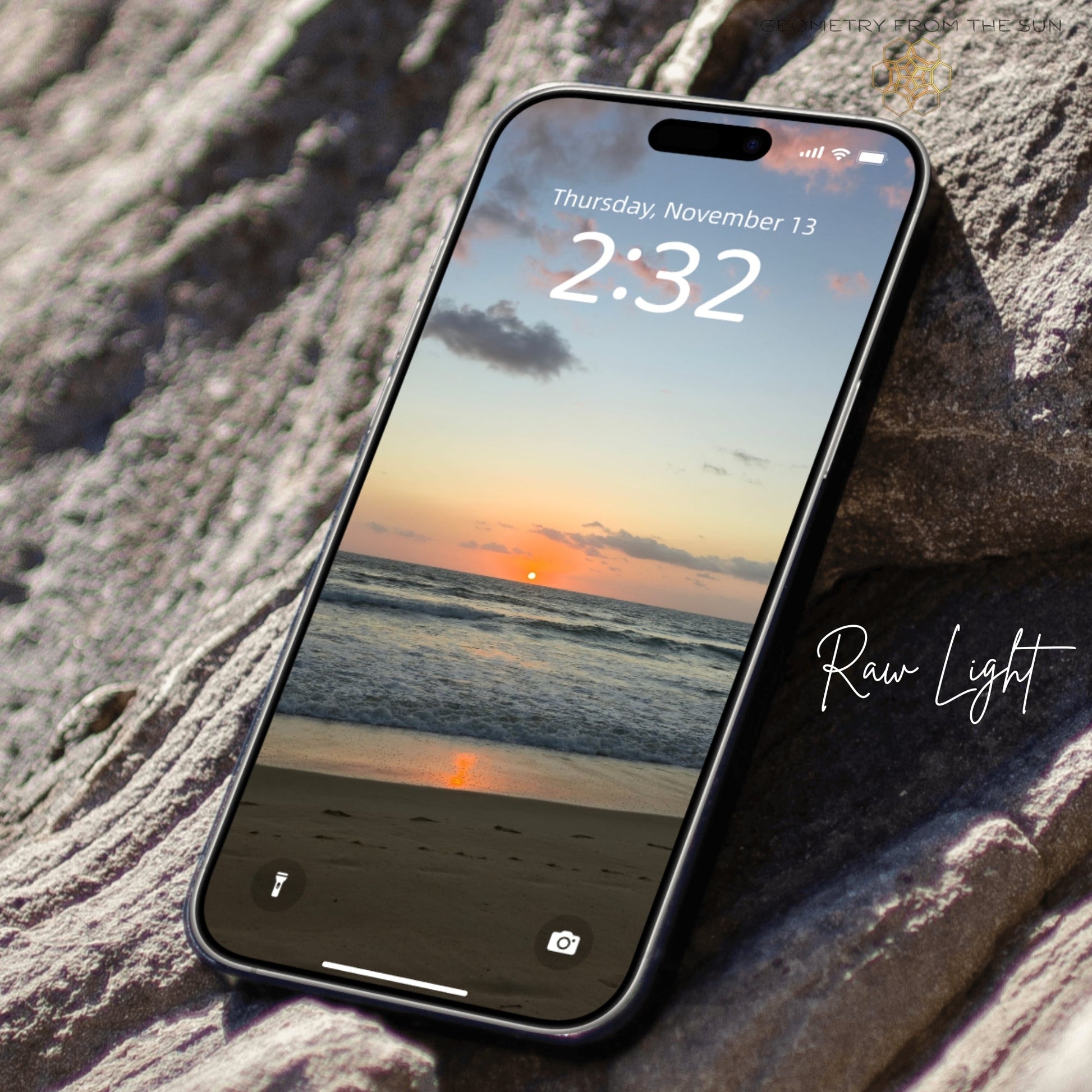 13 Nov 2025 Sunrise Wallpapers – 4 Artistic Moods | iPhone, Samsung, iPad, Desktop (4K, HD) - Geometry From The Sun